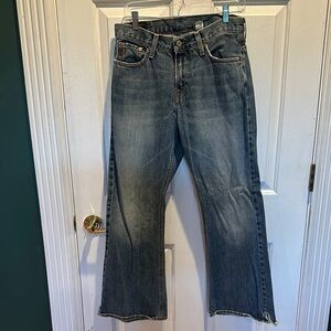 Abercrombie & Fitch Men's Relaxed Flare 1892 Jeans - Blue 30x30
